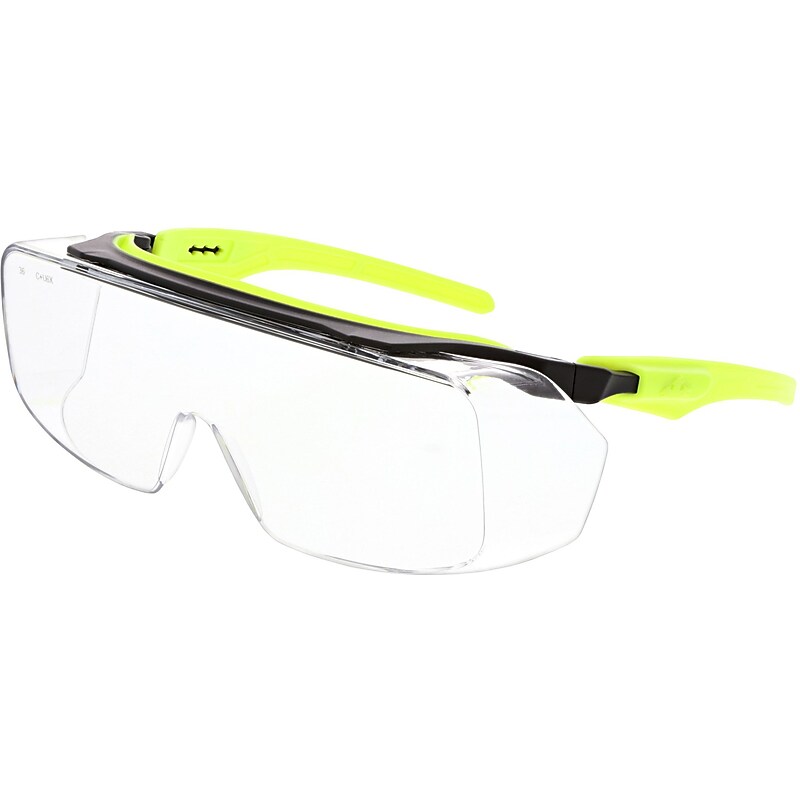 MCR Safety Klondike OTG Anti-Fog Safety Glasses, Over the Glasses, Clear Lens (OG220DC) image 1