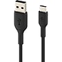 Belkin BoostCharge USB-C to USB-A Charging Cable, 6.6 ft., Black (CAB001BT2MBK)~#|#~DDCDE656-4737-4E39-9AD358C9534476D9_sc7