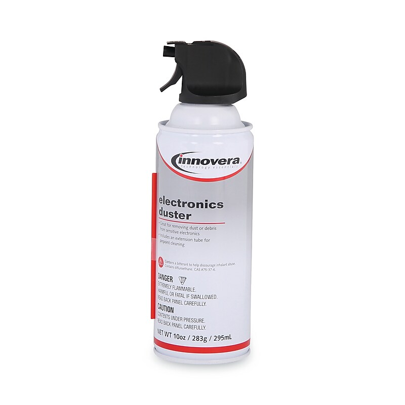Innovera Compressed Air Duster Cleaner, 10 oz Can (IVR10010) image 1