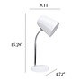 Simple Designs Sleek Essentials LED Desk Lamp, 15.28", Off White (LD1075-OFF)~#|#~DDD1D385-8DF3-4F6A-AAE0DF802A6A72BD_sc7