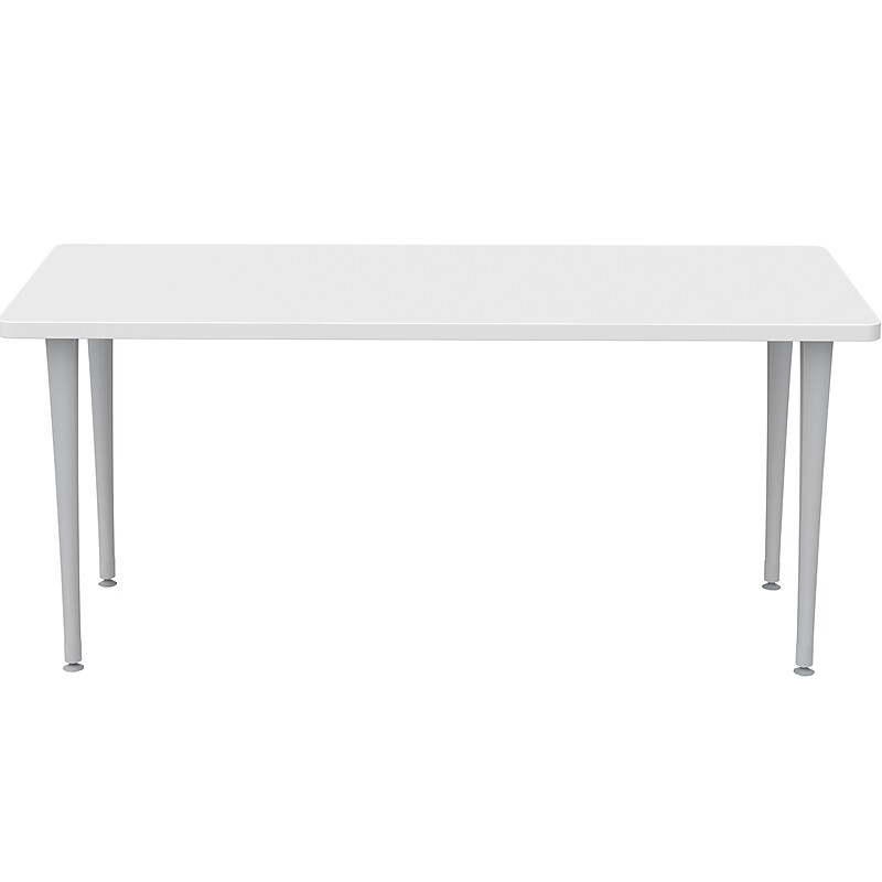 Safco Rumba Training Room Table, 24" x 60", Designer White (RBA6024PGSLDSWT) image 1