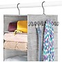 Whitmor Hanging Shoe and Accessory Organizer, Gray (5455-8111)~#|#~DDD7472A-5F5D-4BA7-870D3A84F96B290B_sc7