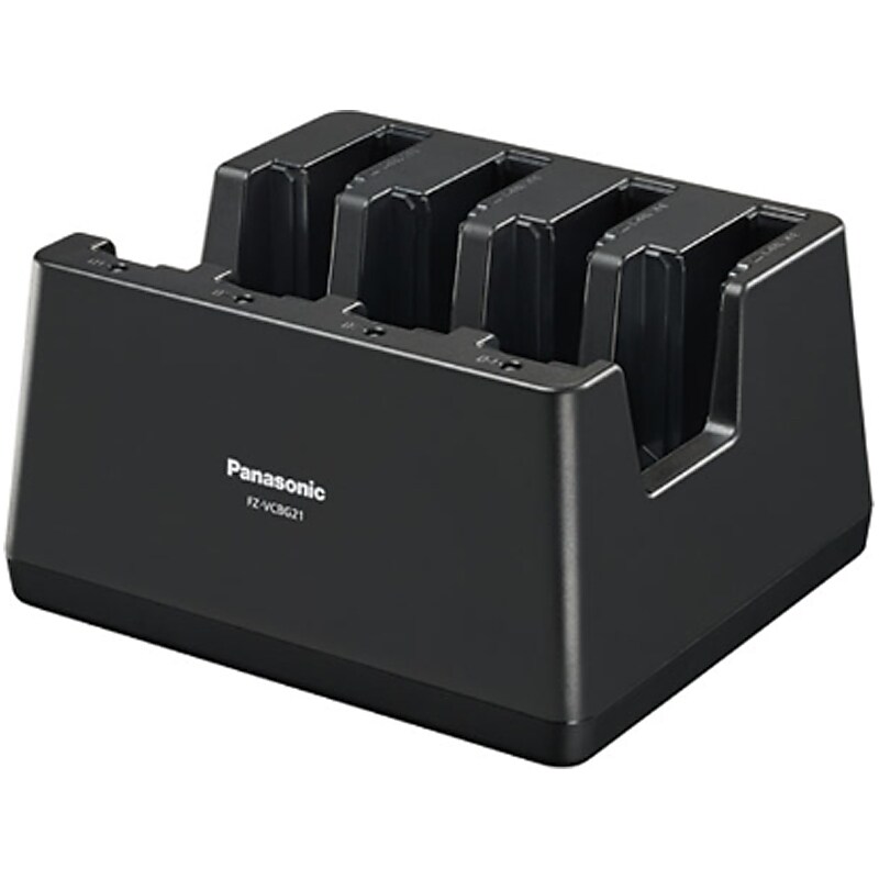 Panasonic 4-bay Battery Charger for TOUGHBOOK G2, Black (FZ-VCBG21M) image 1