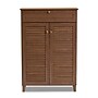 Baxton Studio Coolidge 5-Shelf Shoe Cabinet, Walnut (156-9389-HiT)~#|#~DDDD077F-3ACA-4C4D-91B5A3AF8A8D499E_sc7