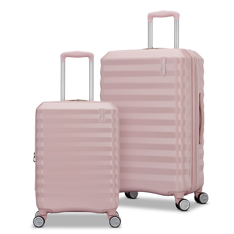 American Tourister Color Vault 24.0" Hardside Suitcase, 4-Wheeled Spinner, Pink Blush (153951-E050) image 1