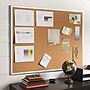 Staples Cork Bulletin Board, Aluminum Frame, 4'W x 3'H (28345-CC)~#|#~DDE5405E-6E4D-403D-B3993573EEB47EAE_sc7