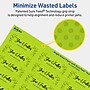 Avery Rectangle Multipurpose Labels, 0.75" x 2.25", Bright Green, 1200/Pack (94216)~#|#~DDE57708-7D51-4569-ABA440E97B3B5EBE_sc7