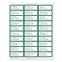 Geographics Green Foil Holiday Address Labels (50111)~#|#~DDEBA091-474D-4ED3-88ADBE81E98F2985_sc7