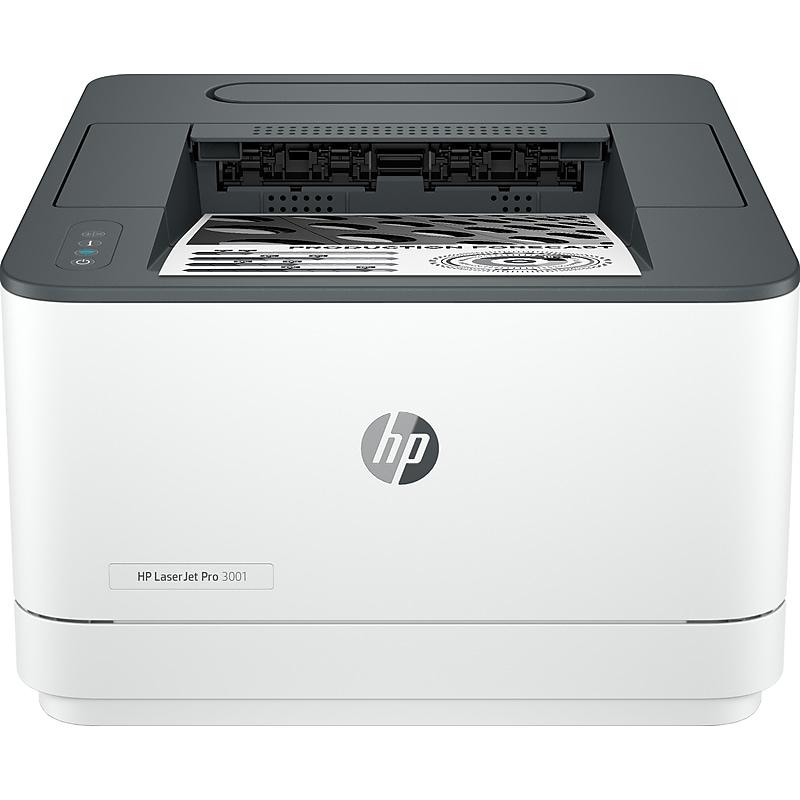 HP LaserJet Pro 3001dw Wireless Black & White Laser Printer, Print Only, Print, Best for Office (3G65OF) image 1