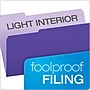 Pendaflex Recycled File Folder, 1/3-Cut Tab, Legal Size, Violet, 100/Box (43501/3VIO)~#|#~DDEF32AC-884D-44FB-A859AE8713E234BB_sc7
