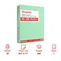Staples Pastel 30% Recycled Color Copy Paper, 20 lbs., 8.5" x 11", Green, 500/Ream (14781)~#|#~DDF03BF2-9FAF-4A29-AEB0D06CB23CE7D9_sc7