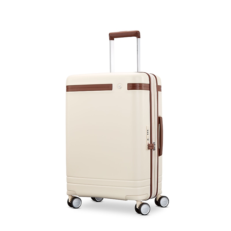 Samsonite Virtuosa Pickup Hardside Suitcase, 4-Wheeled Spinner, Off White (149176-1627) image 1