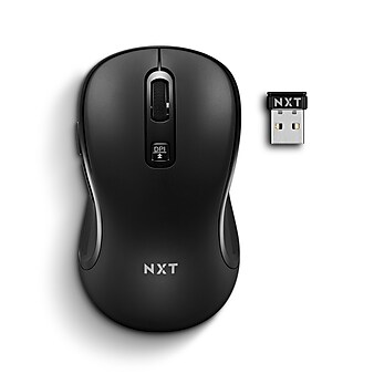 NXT Technologies™ Wireless Laser USB Mouse, Black (NX60886)