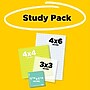 Post-it Super Sticky Notes Combo Pack, Assorted Collection, 45 Sheets/Pad, 4 Pads/Pack (4622-SSGRID-TR)~#|#~DDFBE806-A190-4B7B-B6C026B36ADA3EE2_sc7