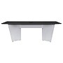 Regency Array 96"W x 48"D Conference Table with Grommet, Ash Grey/White (ACT9648AGWH)~#|#~DDFE81FD-524E-4877-BABD828F0B1F765A_sc7