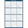 2027 House of Doolittle 24" x 37" Yearly Dry Erase Wall Calendar, Reversible, Blue (396-27)~#|#~DE01E281-8176-4D08-A7FE6BD3F5104417_sc7