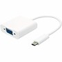 4XEM USB-C to VGA Adapter, Male to Female, White (4XUSBCVGATAA)~#|#~DE0DCB6E-6847-4789-9DAC1F31044201BC_sc7