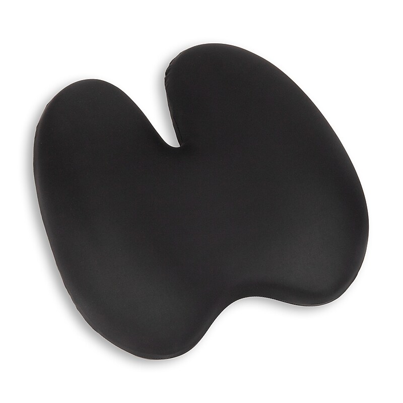 Mind Reader Memory Foam Lumbar Support Pillow Office Chair Back Cushion, Black (BBACK-BLK) image 1