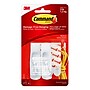 Command Medium Utility Hooks, 3 lb., White, 2/Pack (17001ES)~#|#~DE105D01-01D8-4071-A2B4E28CEAD0587F_sc7