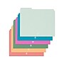 U Brands U-Eco File Folder, 1/3-Cut Tab, Letter Size, Assorted Colors, 24/Pack (6597U01-12)~#|#~DE14E954-2606-460C-BD9A02D2FD96539F_sc7
