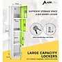 AdirOffice 72'' 4-Tier Green Storage Locker, 4/Pack (629-204-GRN-4PK)~#|#~DE15CDA3-23FA-4904-B957D8EC24AE7FED_sc7