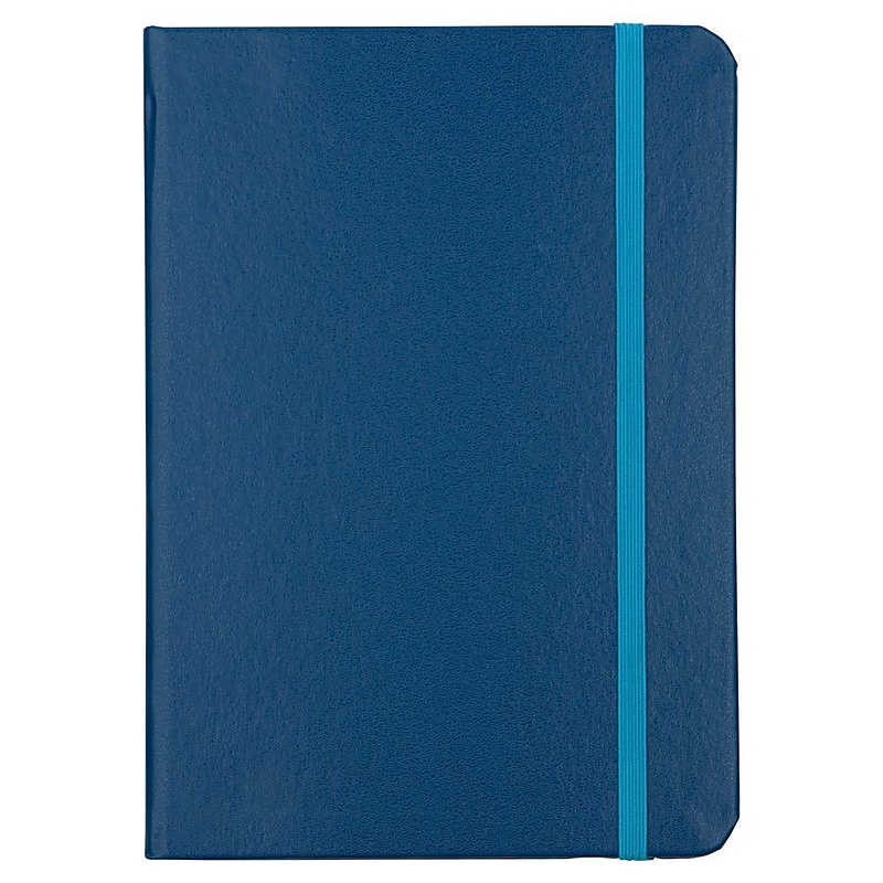 JAM Paper Hardcover Journal, 5" x 7", Blue, 200 Pages (340526608) image 1