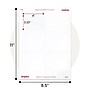 Staples Mailing Labels, Laser & Inkjet Printer Compatible Address Labels, 3.33 x 4, 6 Labels per Sheet, 100 Sheets, White~#|#~DE1BEDE4-C2CC-4463-9D7F9A617F4301F7_sc7