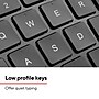 Staples TECH Wireless Ergonomic Split Keyboard, Black (ST63682-CC)~#|#~DE1CF7C1-53B5-40BC-B3F7A6E98CC841B1_sc7