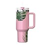 Outdoors Professional Stainless Steel Double-Walled  Tumbler with Straw, 40 oz., Tropical Pink (OUTD9249)~#|#~DE1F9937-0BDC-4067-AC1D69A4ECEB3BDD_sc7