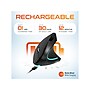Delton Ergonomic 12 Wireless Ergonomic Vertical Optical Gaming Mouse, Black (DMERG12-WR )~#|#~DE2C9AA2-26B3-450A-AB5E8F47327AF1A3_sc7