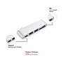 OTM Essentials Basics 3-Port USB-C Hub, White (OB-AIAN)~#|#~DE2CFDE3-DE50-4581-87B37442B3B86683_sc7