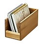 iDESIGN Small Stackable Wood Storage Bin, Natural, 4/Pack (28360M4)~#|#~DE31A15F-332A-4823-91F1679DB8BE3CC4_sc7