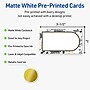 Avery Rectangle Business Cards, Matte White, 80/Pack (19479371006)~#|#~DE31F527-F4BC-47C9-B7CD6B6DD17D8E33_sc7