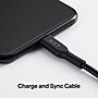 NXT Technologies™ 4 Ft. Braided Lightning to USB Cable, Black (NX54354)~#|#~DE37A44A-AC34-4011-8B9356426FD5165D_sc7