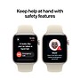 Apple Watch SE 3 GPS + Cellular Smartwatch, 44mm, Starlight Aluminum Case with Sand Sport Band, Medium/Large (MJLN4LW/A)~#|#~DE37FE82-A145-4D88-BAA43CA428D766F7_sc7