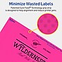 Avery Laser/Inkjet Rectangle Multipurpose Labels, 5" x 7", Neon Magenta, 20/Pack (94258)~#|#~DE39003F-5F76-4599-A0BF1BF5726EF7AC_sc7