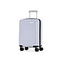Bond Street Panoramic 21.5" Hardside Carry-On Suitcase, 8-Wheeled Spinner, TSA Checkpoint Friendly, Silver (HLG7520BS-SILVER)~#|#~DE3C04C0-AFF4-49D9-B102A5B3B75E3AB2_sc7