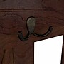 Bush Furniture Key West 66" Hall Tree with Shoe Storage Bench, Bing Cherry (KWS166BC-03)~#|#~DE3C05B1-9E0B-4B92-990C747AA075B3C2_sc7