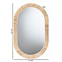 bali & pari Bella Wall Mirror, Natural Rattan, 33.1" x 21.3" (226-13097-HiT)~#|#~DE3DCEB7-2A10-4A81-B0104533A1A9E456_sc7