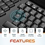 Delton G20 Wireless Ergonomic Keyboard and Optical Mouse Combo, Black (DKMKITERG20-WB)~#|#~DE440AB8-97E6-4E9C-879BF1444501526E_sc7