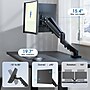 FlexiSpot MA1 Adjustable Dual Arms, Up to 32" Monitors, Black (MA1B-D-DP)~#|#~DE500551-313C-4720-8BA3BBBEE5DCFDA8_sc7
