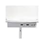Simple Designs 62.5" Matte White Floor Lamp with Cylindrical Shade (LF2010-WHT)~#|#~DE505504-04A2-46BA-852673DFD40E95FC_sc7