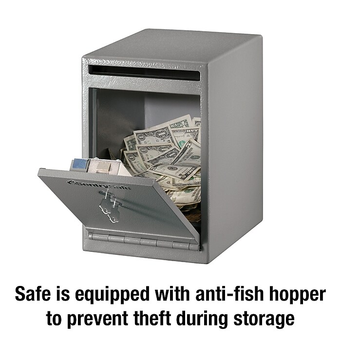 SentrySafe Depository Safe with Dual Key Lock, 0.39 cu. ft. (UC