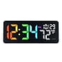 La Crosse Technology Color-Changing Digital LED Wall Clock with Indoor Temperature (513-1411)~#|#~DE5905B5-D561-40C8-A2C6575A1E248A93_sc7