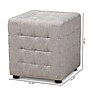 Baxton Studio Elladio Fabric Ottoman, Grayish Beige, 2/Set (156-2P-9297-HT)~#|#~DE5A8E3A-A937-4C0C-9DCBED71629C3178_sc7