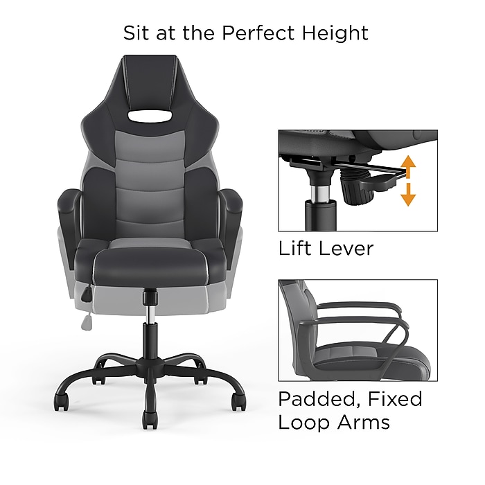 Staples luxura racing chair discount