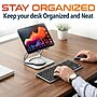 Delton SW60 iPad/Android Stand & N35 Small Wireless Keyboard and Mouse Tablet Accessory Set, Silver (DTTKITMIN35SW60)~#|#~DE624EBD-88C0-4B2B-983D86B02087F93A_sc7