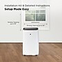 TCL 115-Volt 10,000 (BTU DOE) Portable Air Conditioner with Remote, WiFi Enabled, White (H10PH36W)~#|#~DE63F3BB-512B-4783-AA909E968EAF9BA2_sc7