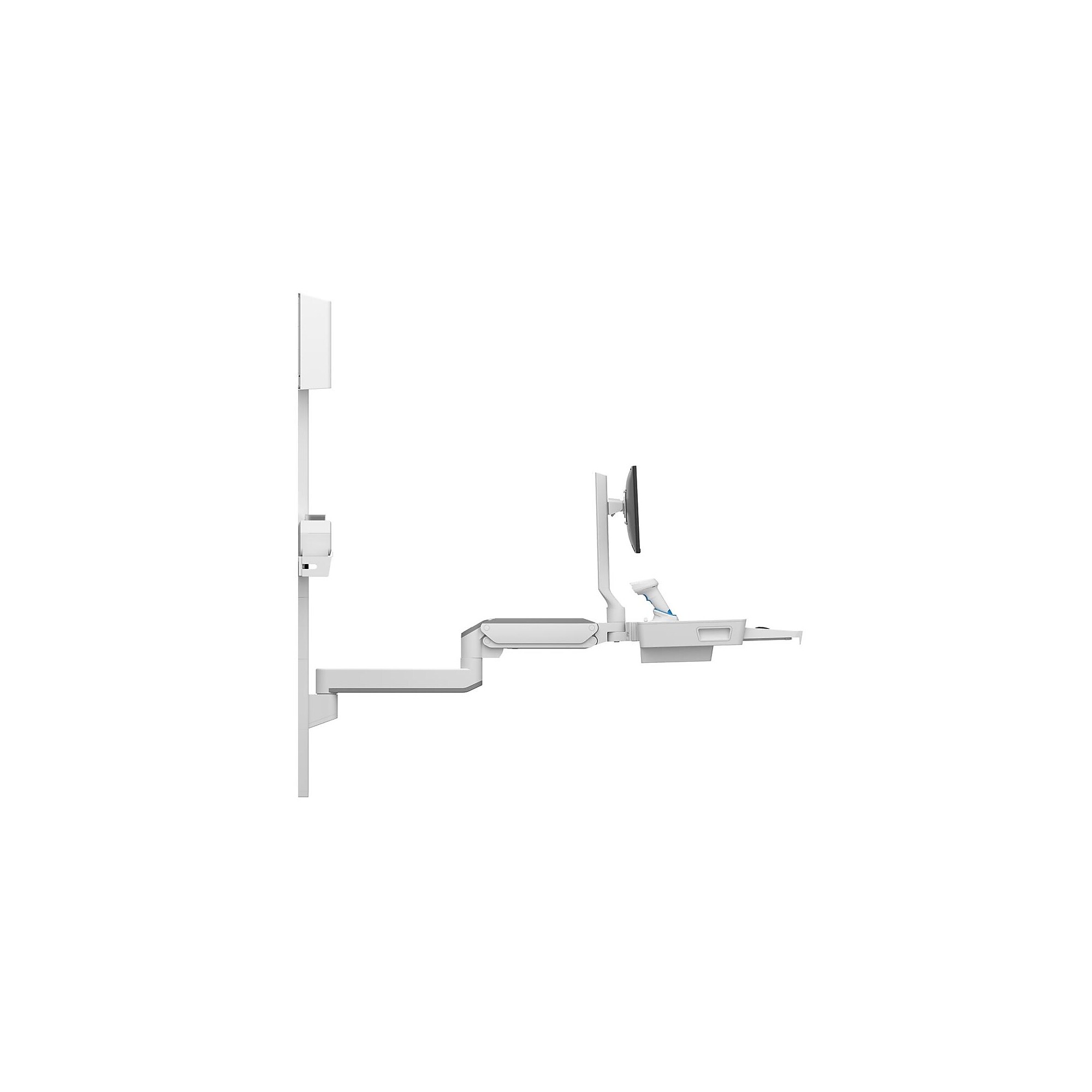 Ergotron CareFit Adjustable Monitor Mounting Component, White (98-547-251) Sansujyuku sansujyuku.com