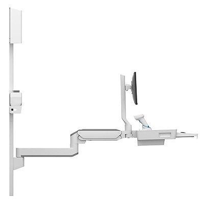 Ergotron CareFit Adjustable Monitor Mounting Component, White (98-547-251) Sansujyuku sansujyuku.com